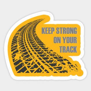 keep strong Sticker